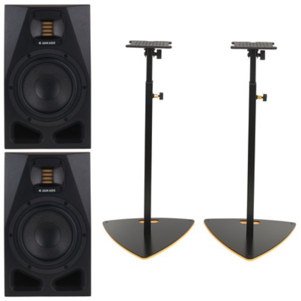 ADAM Audio A7V Stand Bundle