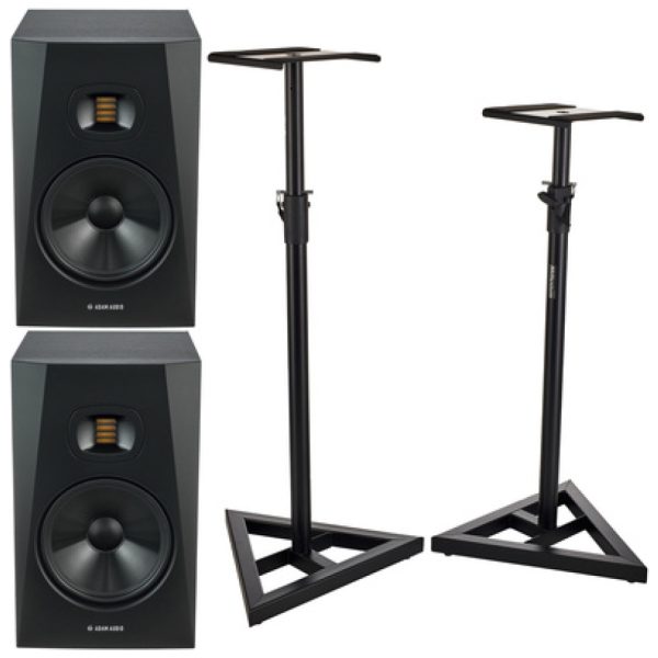 ADAM Audio T8V Stand Bundle