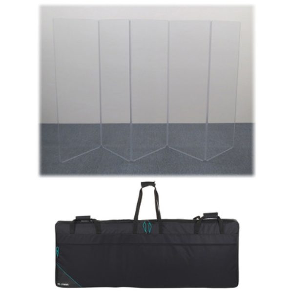 Clearsonic A2448x5 Drum Shield Bag Bundle
