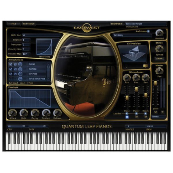 EastWest Bechstein D-280 Platinum