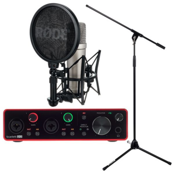 Focusrite Scarlett 2i2 3rd NT1A Bundle