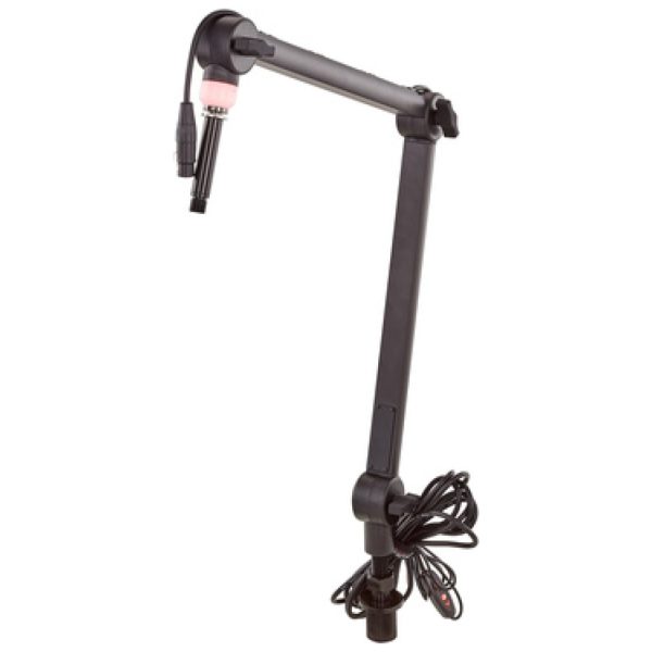 Gator Frameworks Broadcast Boom Mic Stand Led