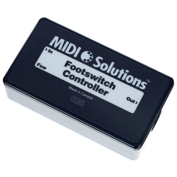 MIDI Solutions Footswitch To MIDI Controller