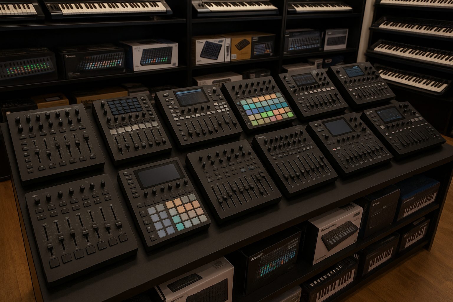 Populaire DAW controllers