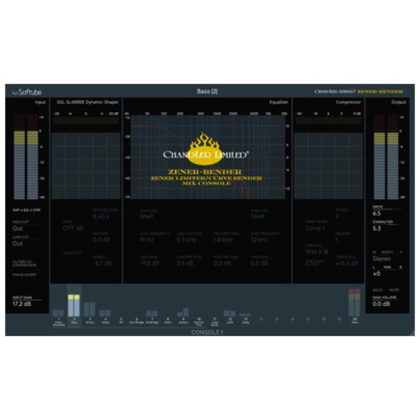 Softube Chandler Zener-Bender Console1
