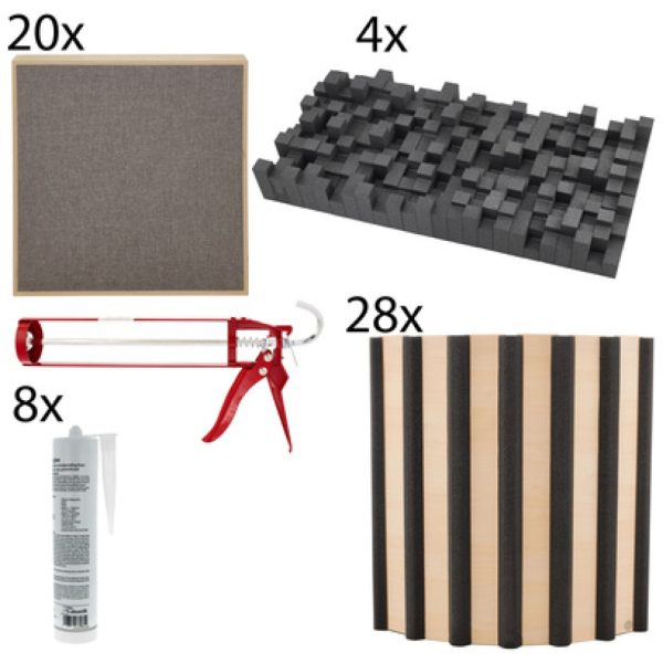 t.akustik Rehearsal Room Set L Prof. t.akustik Rehearsal Room Set L Prof.