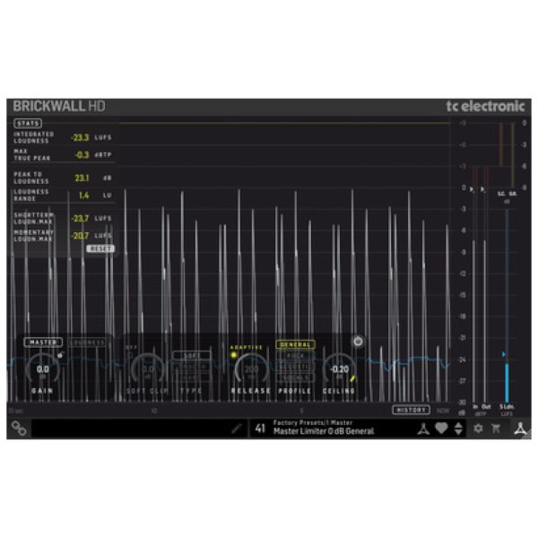 tc electronic Brickwall HD Master Limiter tc electronic Brickwall HD Master Limiter