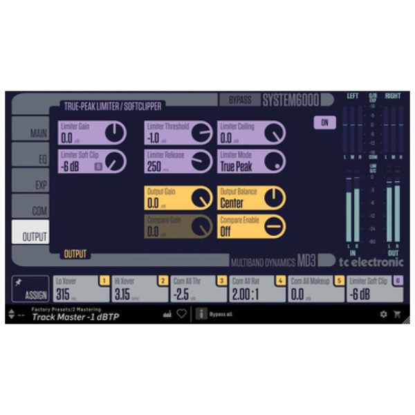 tc electronic MD3 Multiband Dynamics tc electronic MD3 Multiband Dynamics
