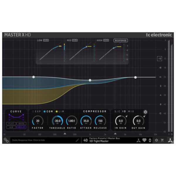 tc electronic Master X HD Multiband Dynamics tc electronic Master X HD Multiband Dynamics